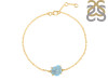 Aquamarine Raw Crystal Bracelet AQM-RB-200.