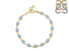 Aquamarine Bracelet AQM-RDB-113-CUT.