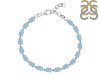 Aquamarine Bracelet AQM-RDB-69-CUT.