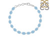Aquamarine Bracelet AQM-RDB-72-CUT.