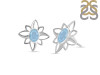 Aquamarine Stud Earring AQM-RDE-11.