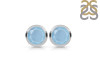 Aquamarine Stud Earring AQM-RDE-1433.