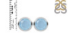 Aquamarine Stud Earring AQM-RDE-1243.