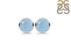 Aquamarine Stud Earring AQM-RDE-1243.