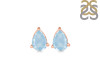 Aquamarine Stud Earring AQM-RDE-1368.