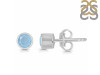 Aquamarine Stud Earring AQM-3-1375-CUT