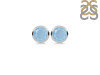 Aquamarine Stud Earring AQM-RDE-1426.