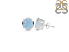 Aquamarine Stud Earring AQM-RDE-1426.