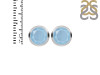 Aquamarine Stud Earring AQM-RDE-1244.