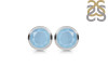 Aquamarine Stud Earring AQM-RDE-1434.