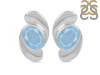 Aquamarine Stud Earring AQM-RDE-15.