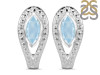 Aquamarine Stud Earring AQM-RDE-17.