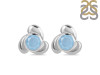 Aquamarine Stud Earring AQM-RDE-3.