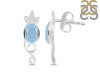 Aquamarine Stud Earring AQM-RDE-4.
