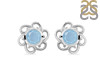 Aquamarine Stud Earring AQM-RDE-7.