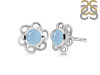 Aquamarine Stud Earring AQM-RDE-7.