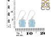 Aquamarine Earring AQM-RDE-711.
