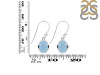 Aquamarine Earring AQM-RDE-713.