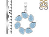 Aquamarine Pendant AQM-RDP-25.