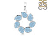 Aquamarine Pendant AQM-RDP-25.