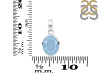 Aquamarine Pendant AQM-RDP-466.