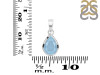 Aquamarine Pendant AQM-RDP-468.