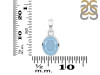 Aquamarine Pendant AQM-RDP-734.