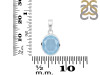 Aquamarine Pendant AQM-RDP-737.