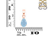 Aquamarine Pendant AQM-RDP-757.