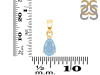 Aquamarine Pendant AQM-RDP-757.