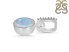 Aquamarine & White Topaz Pendant AQM-RDP-960-CZ-LOOP.