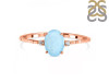 Aquamarine & White Topaz Ring AQM-RDR-1938-A.