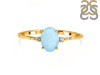 Aquamarine & White Topaz Ring AQM-RDR-1938-A.