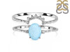 Aquamarine & White Topaz Ring AQM-RDR-1938.