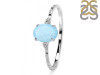 Aquamarine & White Topaz Ring AQM-RDR-1938-A.