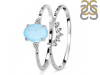 Aquamarine & White Topaz Ring AQM-RDR-1938.