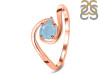 Aquamarine & White Topaz Ring AQM-RDR-2622.