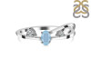 Aquamarine & White Topaz Ring AQM-RDR-2629.