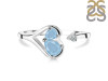 Aquamarine & White Topaz Ring AQM-RDR-2675.