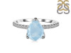 Aquamarine & White Topaz Ring AQM-RDR-2860.