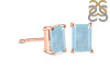 Aquamarine Stud Earring AQM-RE-11.