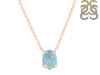 Aquamarine Raw Crystal Necklace AQM-RN-200.
