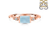 Aquamarine & White Topaz Ring AQM-RR-135.