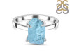 Aquamarine Raw Crystal Ring  AQM-RR-200.