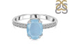 Aquamarine & White Topaz Ring AQM-RR-207.