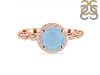 Aquamarine & White Topaz Ring AQM-RR-267.