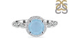 Aquamarine & White Topaz Ring AQM-RR-267.