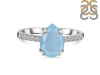 Aquamarine & White Topaz Ring AQM-RR-344A.