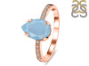 Aquamarine & White Topaz Ring AQM-RR-344A.