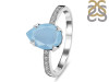 Aquamarine & White Topaz Ring AQM-RR-344A.